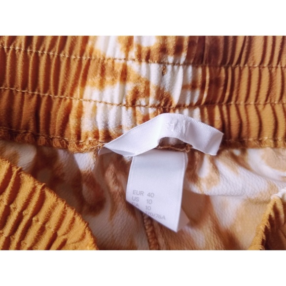 H&M Tie Die Mustard Pants - Picture 3 of 3